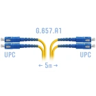 SNR SNR-PC-SC/UPC-DPX-A-5m Патчкорд оптический