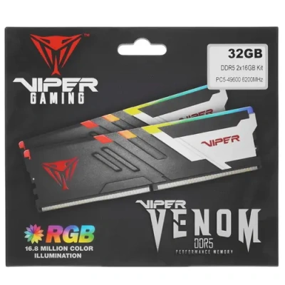 Patriot Viper Venom RGB PVVR532G620C40K 32 ГБ Оперативная память 4