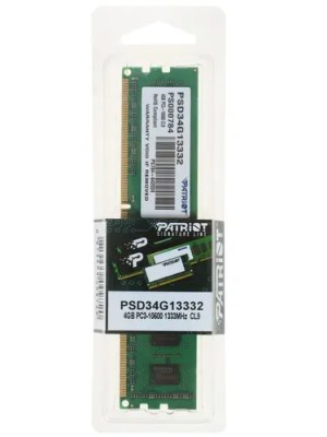 Patriot Signature Line 4GB Модуль памяти PSD34G13332 2