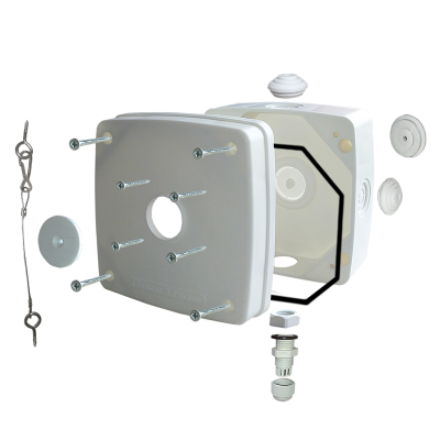 Space Technology ST-K01 PRO (БЕЛАЯ) Монтажная коробка 