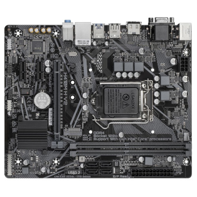 Gigabyte H410M H V2 2.1 Материнская плата 2