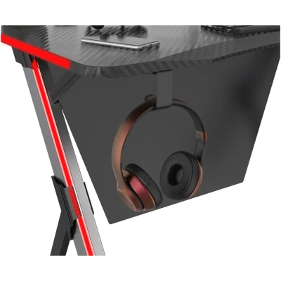 Cactus CS-GTX-AL-CARBON-RED Стол игровой 4
