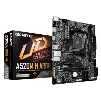 Gigabyte A520M H ARGB Материнская плата
