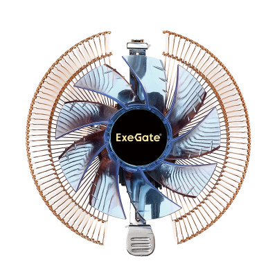 Exegate Wizard EE91-PWM.Cu.BLUE EX286154RUS Кулер 4