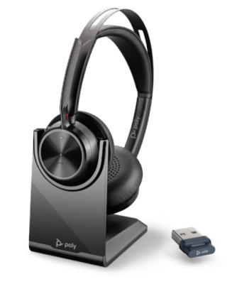 Plantronics VOYAGER FOCUS 2 UC 214433-01 Гарнитура беспроводная
