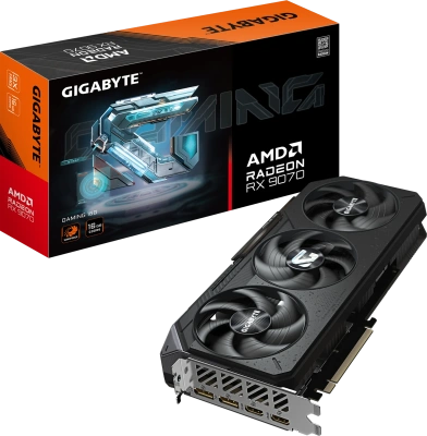 Gigabyte Radeon RX 9070 GAMING 16G GV-R9070GAMING-16GD Видеокарта