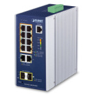 PLANET IGS-4215-8UP2T2S Промышленный управляемый коммутатор