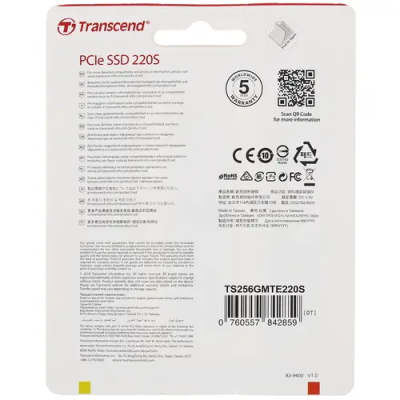 Transcend TS256GMTE220S Накопитель 4