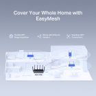 Mercusys MR47BE BE9300 Трехдиапазонный роутер Wi-Fi 7  2