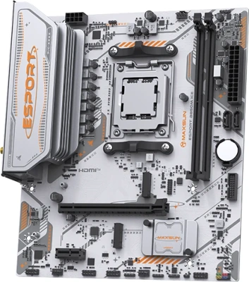 MAXSUN MS-ESPORT B850M WIFI ICE Материнская плата 3