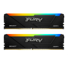 Kingston FURY Beast Black RGB 16GB Оперативная память KF437C19BB2AK2/16