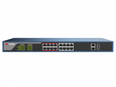 Hikvision DS-3E1318P-E PoE-коммутатор 1