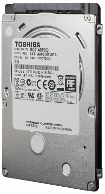 Toshiba 500 Гб MQ01ABF050 Жесткий диск 8