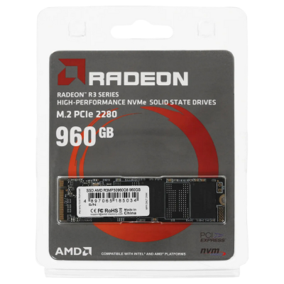 AMD Radeon R3MP30960G8 Твердотельный накопитель SSD 2