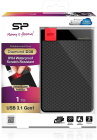 Silicon Power SP010TBPHDD3SS3K Внешний HDD 3