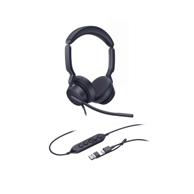 Yealink UH46 DUAL UC USB-C/A Гарнитура проводная