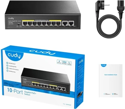 Cudy GS1010PE Коммутатор 3