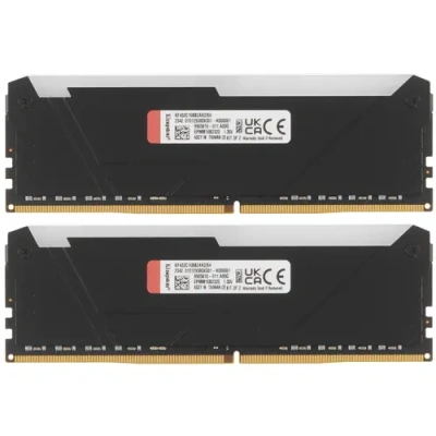 Kingston FURY Beast Black RGB KF432C16BB2AK2/64 Модуль памяти 3
