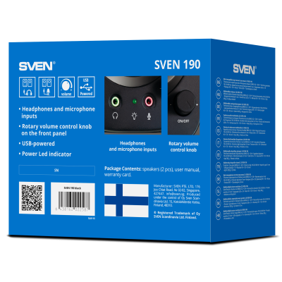 SVEN 190 SV-022587 Акустическая система 4