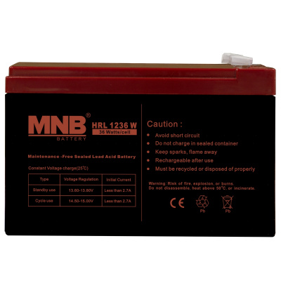 MNB BATTERY HRL 1236 W Аккумулятор