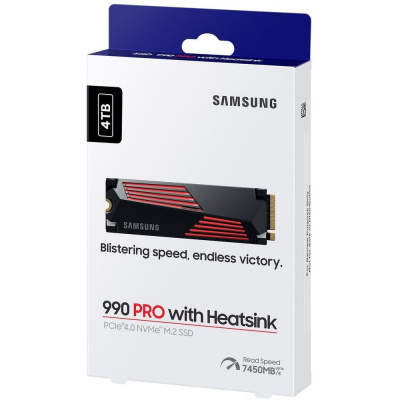 Samsung 990 PRO MZ-V9P4T0GW Твердотельный накопитель SSD 12
