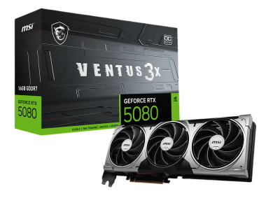 MSI GEFORCE RTX 5080 16G VENTUS 3X Видеокарта