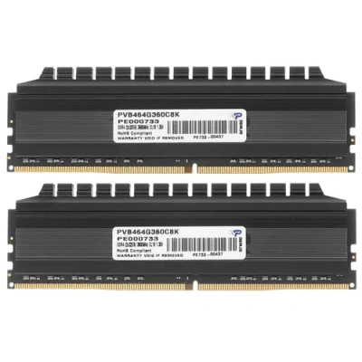 Patriot Viper 4 Blackout 64 ГБ Оперативная память PVB464G360C8K 1