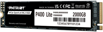 PATRIOT P400LP2KGM28H Накопитель SSD 2