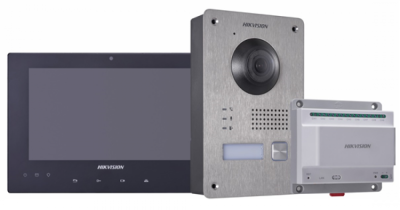 Hikvision DS-KIS701 Комплект двухпроводного видеодомофона