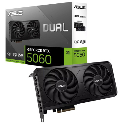ASUS RTX5060 DUAL EVO OC 8GB 90YV0NS0-M0NB00 Видеокарта