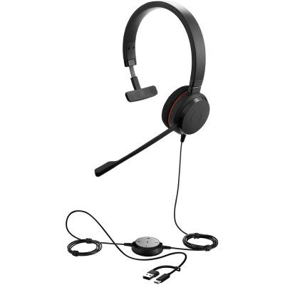 Jabra Evolve 20 MonoMS 4993-823-169 Проводная гарнитура