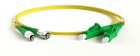 Hyperline FC-D2-9-FC/AR-LC/AR-H-2M-LSZH-YL Патч-корд