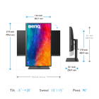 BENQ PD2705U 9H.LKDLA.TBE Монитор 8