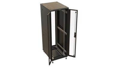 Hyperline TTBR-3261-DD-RAL9004 Монтажный шкаф 1