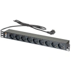 TLK TLK-RSC09-M-04-BK Блок электрических розеток 19"