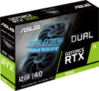 ASUS Dual GeForce RTX™ 3060 V2 12GB GDDR6 DUAL-RTX3060-12G-V2 Видеокарта 90YV0GB3-M0NA10 11