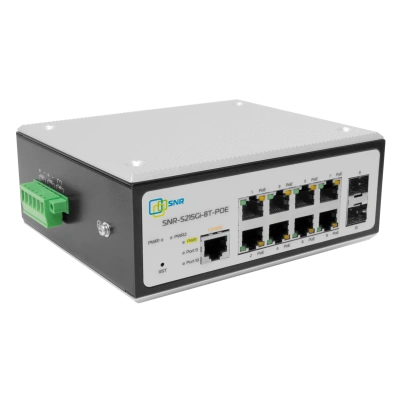 SNR SNR-S215GI-8T-POE Управляемый промышленный POE коммутатор 1