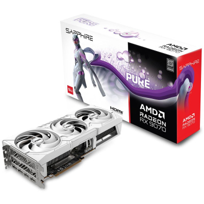 Sapphire RX9070 PURE OC 16GB 11349-02-20G Видеокарта 6