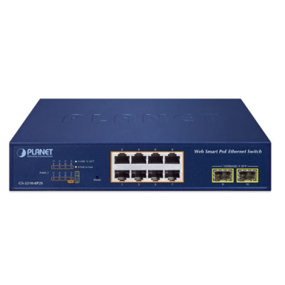 PLANET GS-2210-8P2S Коммутатор 2