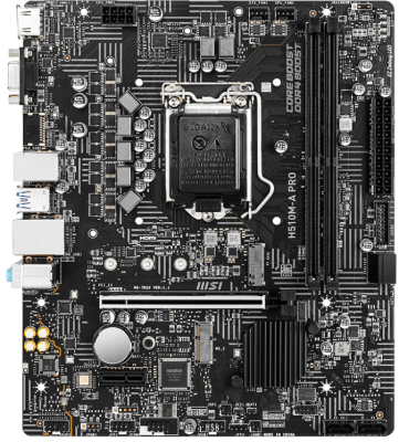 MSI H510M-A PRO Материнская плата 
