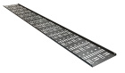 Hyperline CDV-150x9-42U-RAL9005 Перфорированный вертикальный кабельный организатор-лоток