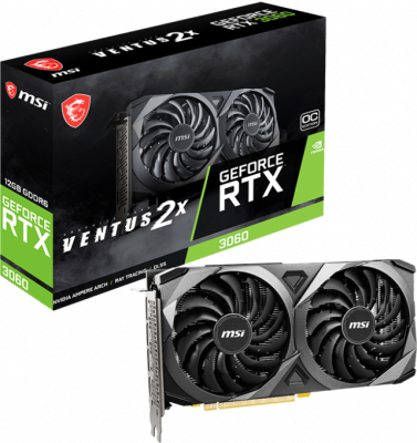 MSI GEFORCE RTX 3060 VENTUS 2X 12G OC Видеокарта 4