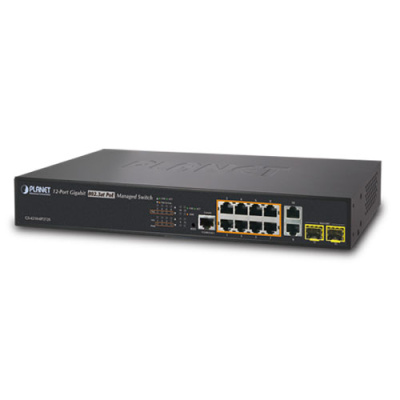 Planet GS-4210-8P2T2S Коммутатор 