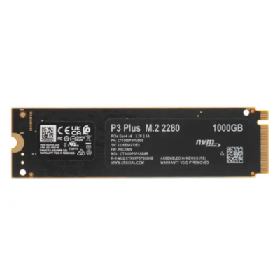 Crucial CT1000P3SSD8 Накопитель SSD M.2 1000 ГБ  1