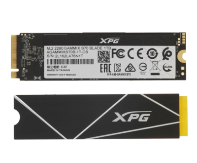 ADATA SSD GAMMIX S70 BLADE AGAMMIXS70B-1T-CS Накопитель M.2 