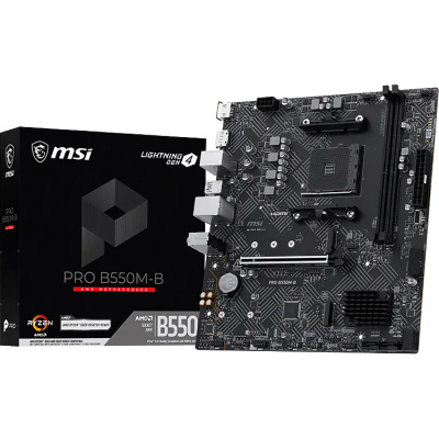 MSI PRO B550M-B Материнская плата 8