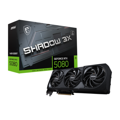 MSI GEFORCE RTX 5080 16G SHADOW 3X Видеокарта