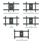 ONKRON M6L BLACK Кронштейн 6
