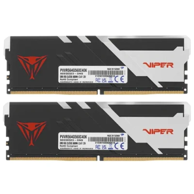 Patriot Viper Venom 64 ГБ Оперативная память PVVR564G560C40K 2