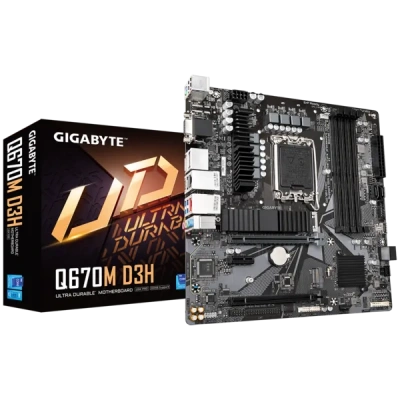 Gigabyte Q670M D3H Материнская плата 3